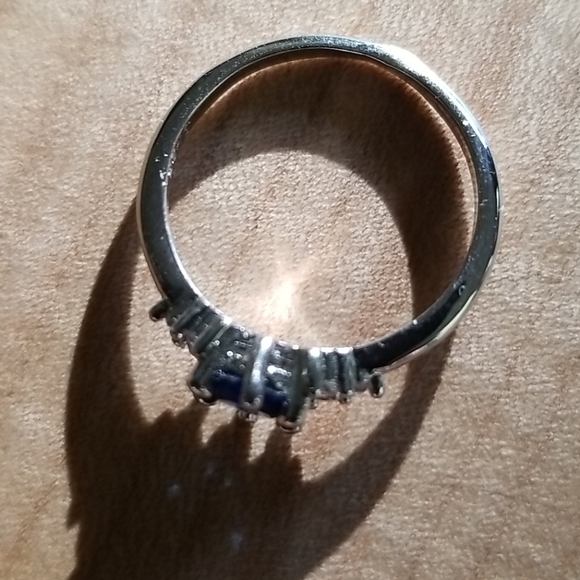 925 Silver Sapphire blues - Picture 4 of 5